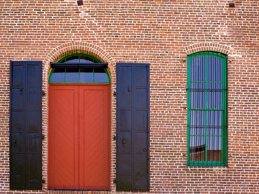 Red door