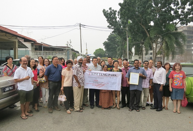 Kim Teng Park, Johor Baru, National Land Acquisition Act