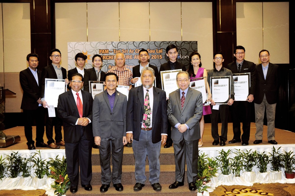 PAM, Tan Sri Chan Sau Lai Architecture Award 2015, Institute of Architects Malaysia, Wong Guan Xiong