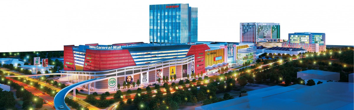 Sunway Carnival shopping mall facelift