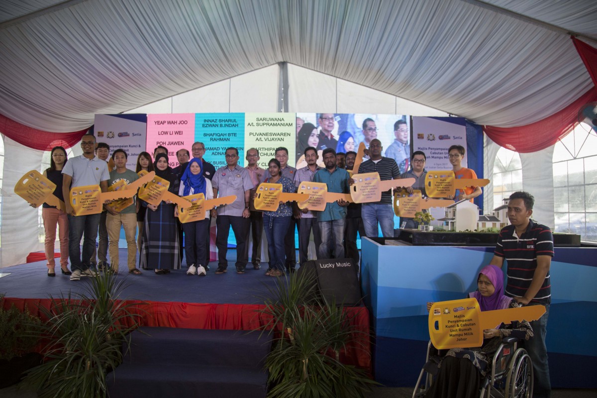 S P Setia delivers Rumah Mampu Milik Johor at Setia 