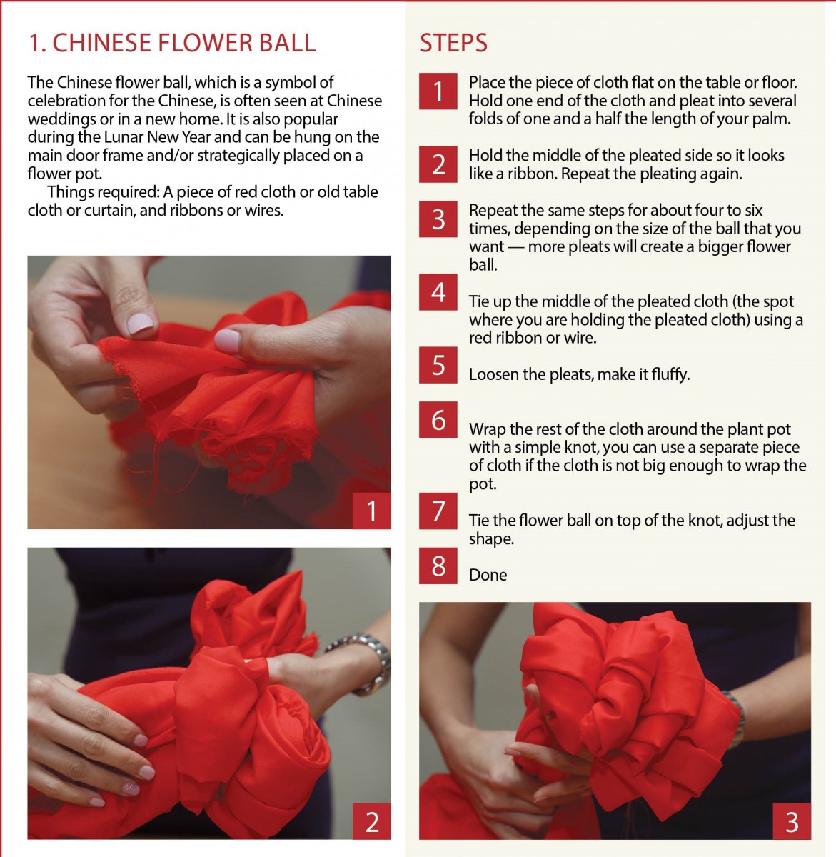 Chinese Flower Ball 1