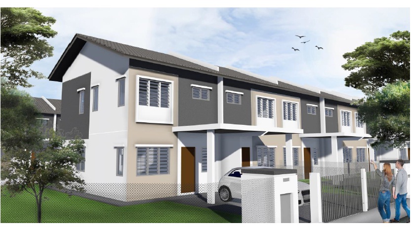 Klk Land Unveils Hibiscus 2 2 Storey Terraced Houses Edgeprop My