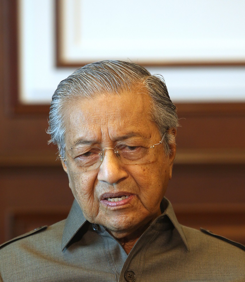 I think the matter is not fully understood, and I think we will seek some clarification made not by (ex-)Attorney General himself, but what was actually the situation at the time when this happened. - Mahathir (Photo by EdgeProp.my)