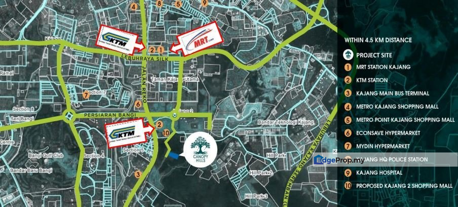 (CALL ME NOW) Canopy Hills Kajang 2 , Selangor, Kajang