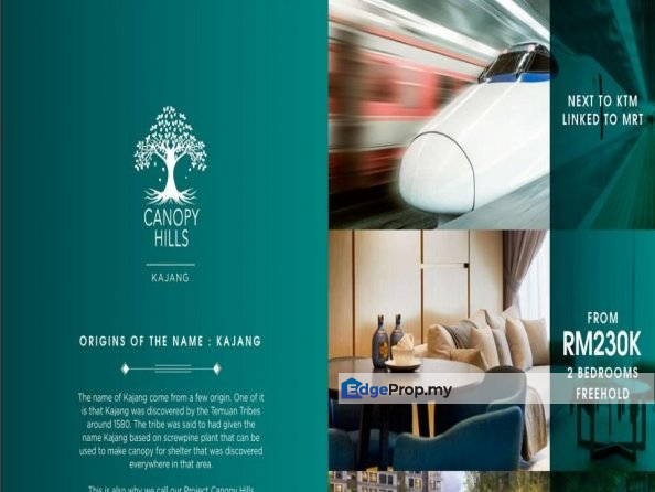 (CALL ME NOW) Canopy Hills Kajang 2 , Selangor, Kajang
